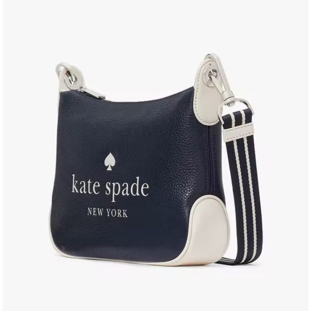 Kate Spade Rosie Cross Body Logo Purse Midnight Blue Kate Spade Retail $349